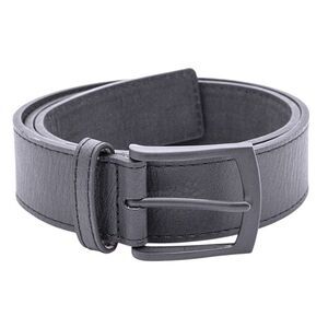 Duke Mens D555 Ozzy Matte Bonded Leather Belt / Black